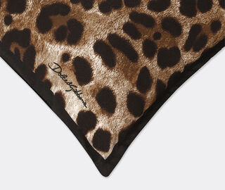 Dolce&amp;Gabbana Casa 'Leopardo' cushion, small, brown MULTICOLOUR DGCA25SMA803MUL