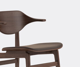 NORR11 &#39;Buffalo Chair&#39;, dark brown BROWN NORR21BUF150BRW