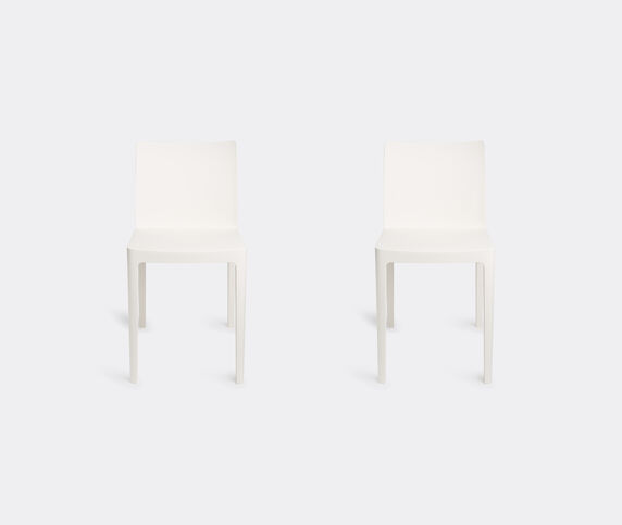 Hay 'Elementaire' chair, set of two, white White HAY118ELE383WHI