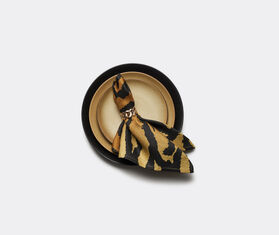 L'Objet 'Terra' dinner plate, leather MULTICOLOUR LOBJ23TER329BEI