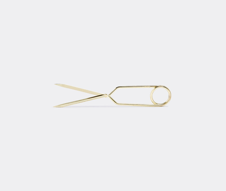 Nomess 'Spring' scissors, large Brass NOME15SPR134GOL