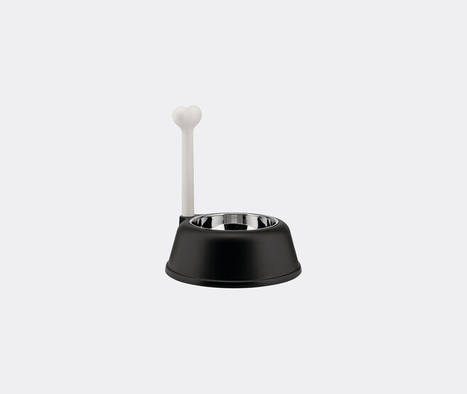 Alessi 'Lupita' dog bowl, black BLACK ALES21LUP047BLK