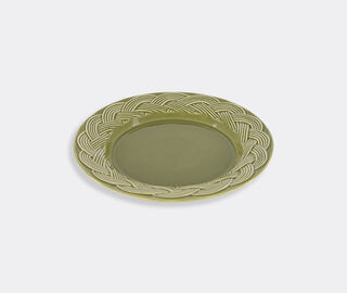House of Capricorn 'Vime' dessert plate, green GREEN HOCA26VIM649GRN