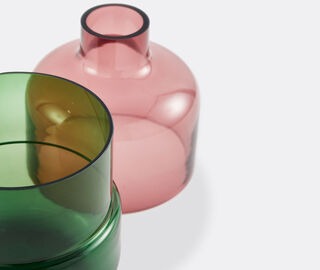 POLSPOTTEN 'Formy' vase, small, pink and green MULTICOLOUR POLS25VAS973MUL