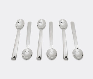 Alessi 'Rundes modell' 24-piece cutlery set SILVER ALES15RUN285SIL