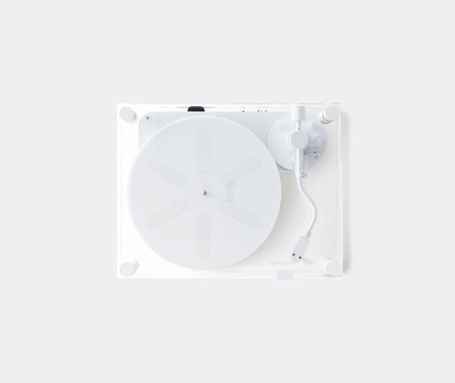 Transparent 'Transparent' turntable, white WHITE TRAN24TRA238WHI