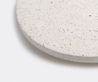 Serax 'Terrazzo' plate large, white WHITE SERA19PLA910WHI