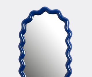&amp;k Amsterdam 'Zigzag' mirror, blue BLUE AMST25MIR277BLU