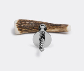 Lorenzi Milano 'Henshall' stag antler corkscrew MULTICOLOUR CEMI15HEN122BRW
