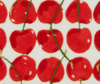 La DoubleJ 'Cherries Avorio' trinket tray IVORY LADJ22TRI789MUL
