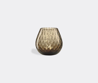NasonMoretti 'Macram&eacute;' candle holder, medium, brown BROWN NAMO22CAN963BRW