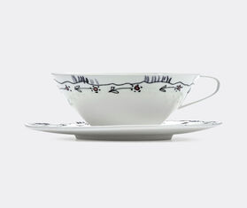 Serax &#39;Anemone Milk&#39; teacup and saucer, set of two MULTICOLOUR SERA23TEA785MUL