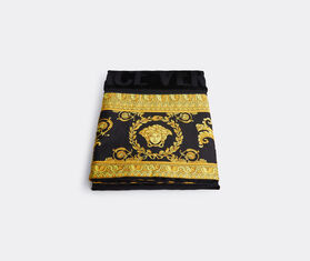 Versace 'I Love Baroque' face towel, black BLACK VERS22FAC945BLK
