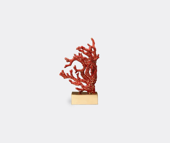 L'Objet Coral bookend coral and gold ${masterID}