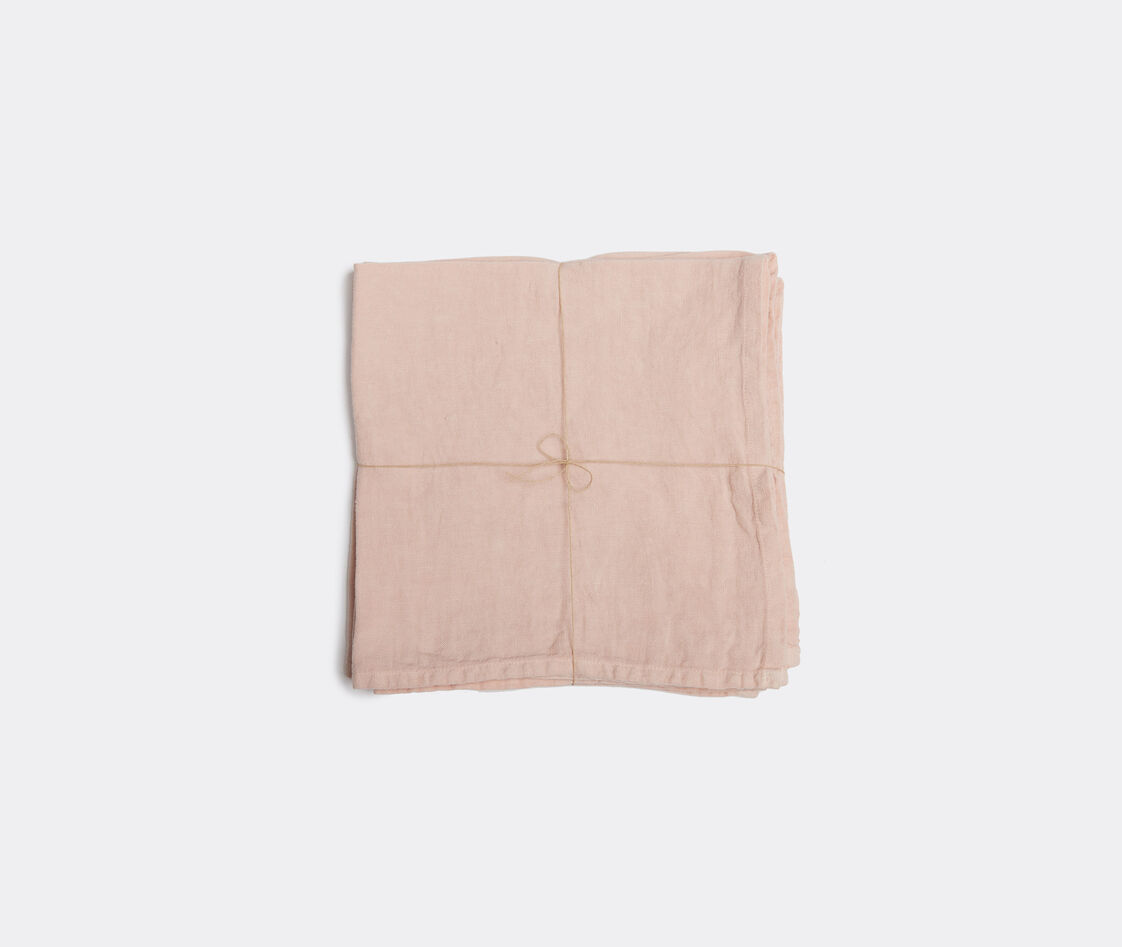 Once Milano Napkins In Pale Pink