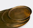 POLSPOTTEN 'Platter' oval, set of three Gold POLS22PLA303GOL