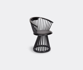 Tom Dixon &#39;Fan&#39; chair BLACK TODI18FAN560BLK
