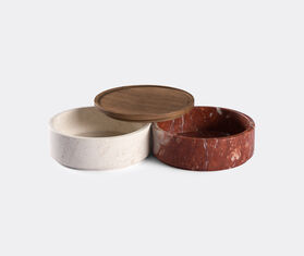 Salvatori &#39;Pietra L 09&#39; small container, Crema d&#39;Orcia IVORY SALV21PIE110BEI