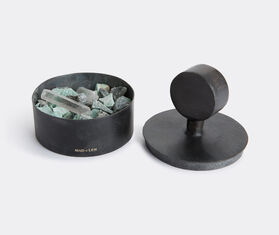 Mad et Len &#39;Cristaux&#39; pot pourri totem, Spirituelle, medium BLACK MALE18POT523BLK