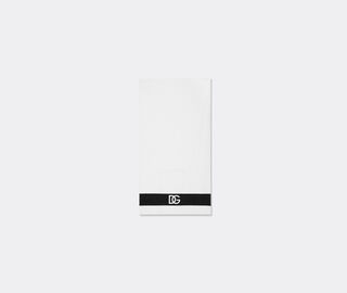 Dolce&amp;Gabbana Casa Jacquard towels with D&amp;G logo, set of five, black and white MULTICOLOUR DGCA25SET918MUL