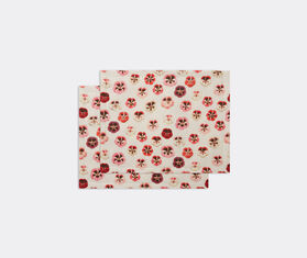 La DoubleJ &#39;Micro Pansy&#39; tablemat, set of two MULTICOLOUR LADJ22TAB603MUL