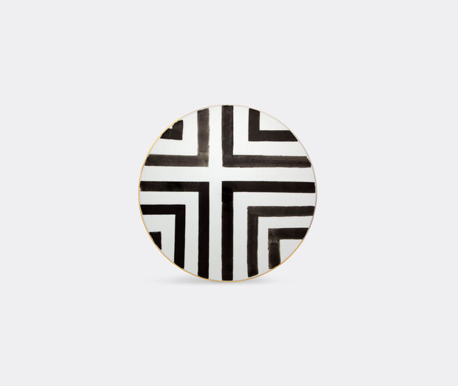 Vista Alegre 'Sol y Sombra' charger plate MULTICOLOUR VIAL20SOT935BLK
