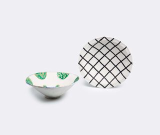 Serax 'Isa' gridding plate, large MULTICOLOUR SERA16PLA865BLK