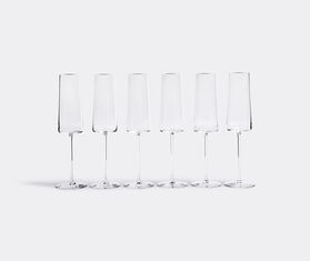 Ichendorf Milano &#39;Manhattan&#39; champagne flute, set of 6 TRANSPARENT ICMI15FLU339TRA