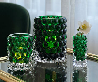 Skogsberg&amp;Smart 'Hurricane Boule' vase, medium, green GREEN SKOG26HUR142GRN