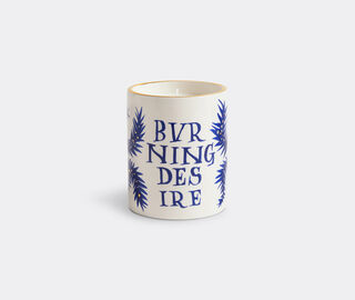 L'Objet 'Burning Desire' scented candle, white, blue and gold MULTICOLOUR LOBJ25RUA697MUL