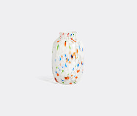 Hay 'Splash' vase, large, white dot WHITE HAY120SPL347MUL