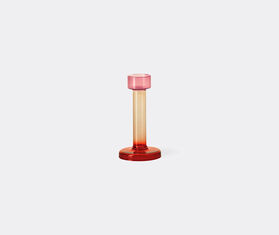 &amp;k Amsterdam &#39;Bole&#39; candleholder, medium, pink and red MULTICOLOUR AMST25BOL040MUL