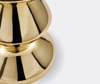 POLSPOTTEN 'Zig Zag' stool, gold GOLD POLS25ZIG697GOL