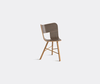 Col&eacute; 'Tria' chair, ivory and black MULTICOLOUR COIT20TRI245MUL