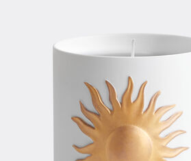 L&#39;Objet &#39;Soleil&#39; candle, white and gold MULTICOLOUR LOBJ24SOL297WHI