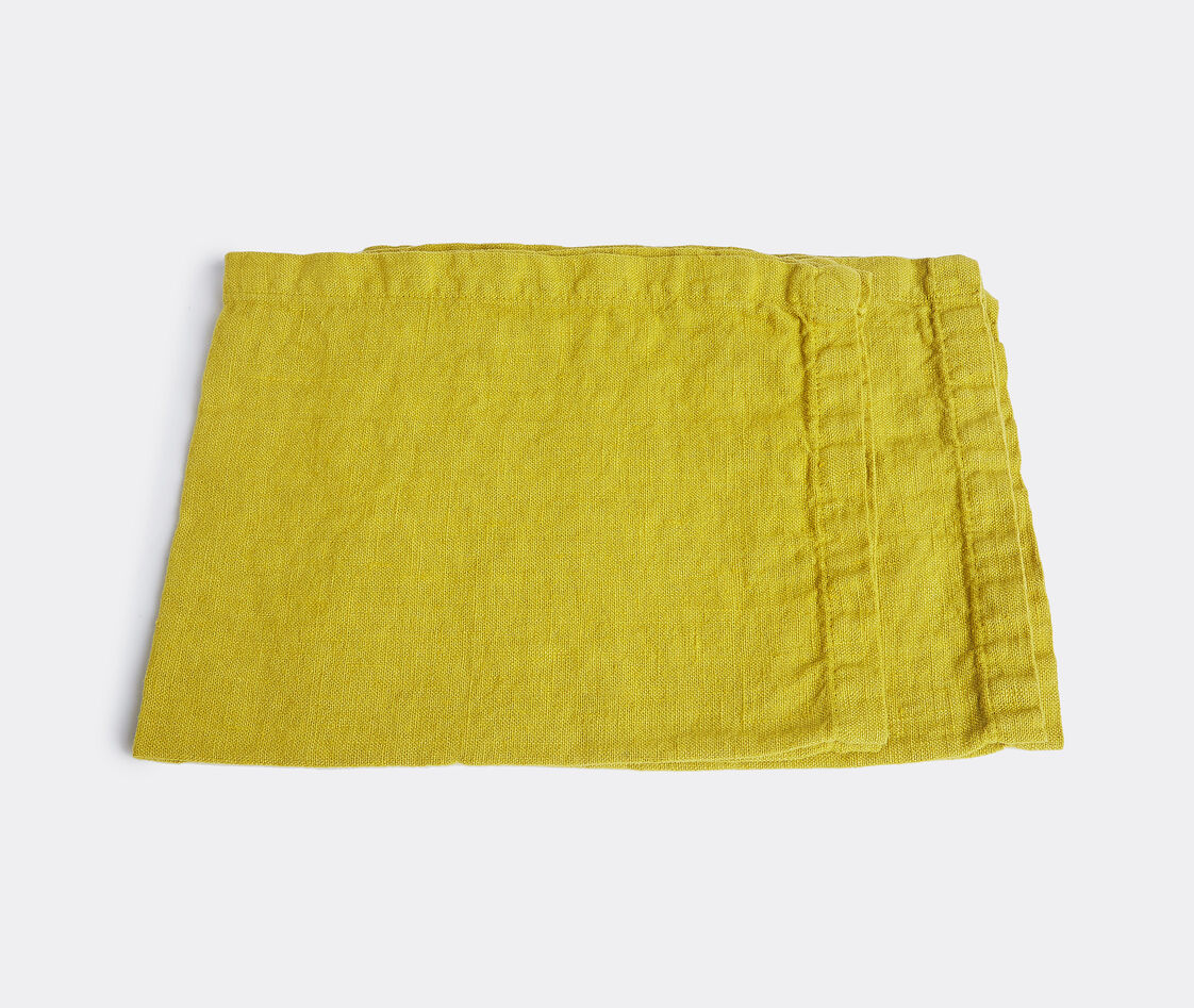Shop Once Milano Table Linens Yellow Uni