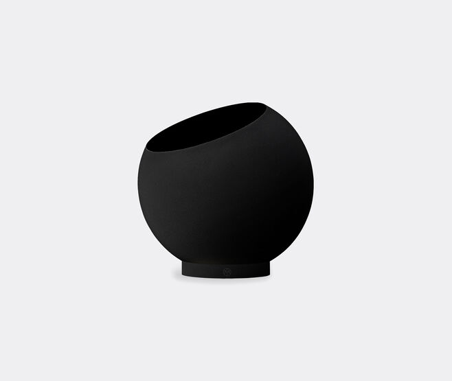 AYTM 'Globe' flowerpot, large, black BLACK AYTM26GLO295BLK