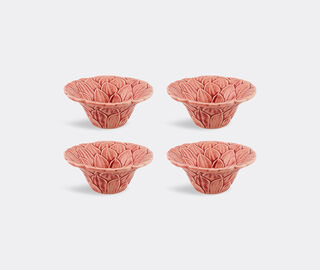 Bordallo Pinheiro 'Maria Flor' bowl, set of four, pink MULTICOLOR BOPI26MAR965MUL