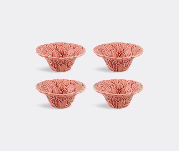 Bordallo Pinheiro 'Maria Flor' bowl, set of four, pink MULTICOLOR BOPI26MAR965MUL