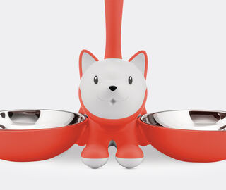 Alessi 'Tigrito' cat bowl ORANGE ALES21TIG262ORA