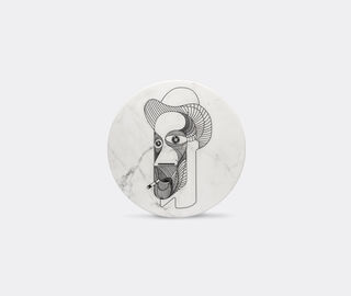 Editions Milano 'Marblelous VI' plate MULTICOLOUR EDIT20MAR514WHI