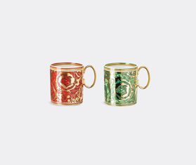 Rosenthal &#39;Medusa Garland&#39; mug, set of two, red and green MULTICOLOUR ROSE23MED333MUL