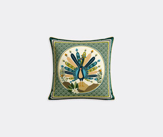 VESTA 'Peacock' cushion, multicolor MULTICOLOUR VEST26LAR976MUL