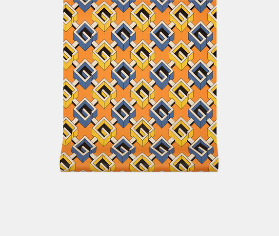Gucci 'GG' wallpaper Orange, Yellow GUCC20WAL642MUL