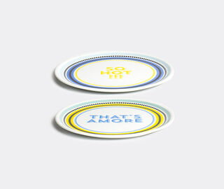 Bitossi Home Assorted pizza plates, set of six MULTICOLOUR BIHO22SET950MUL