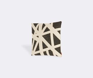 Missoni 'Nastri' cushion, small, black BLACK MIHO23NAS556MUL