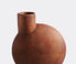 101 Copenhagen 'Sphere' medium vase, bubl, terracotta  COPH21SPH330BRW