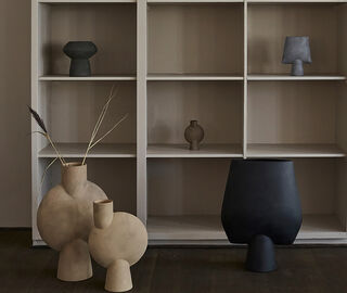101 Copenhagen 'Sphere' bubl vase, sand BEIGE COPH21SPH184BEI