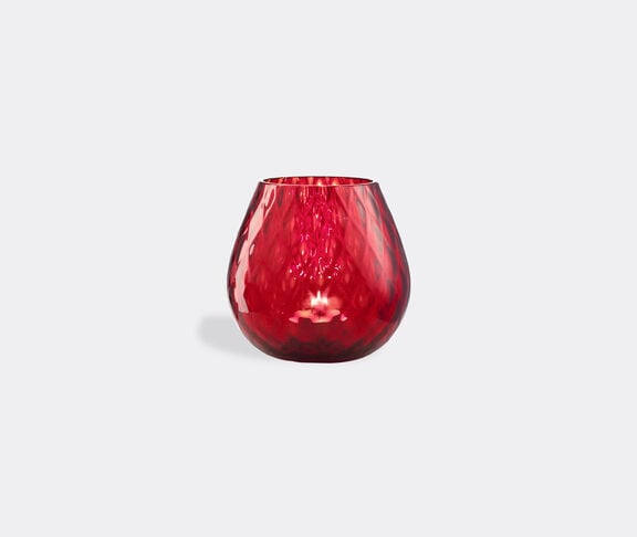 NasonMoretti 'Macramé' candle holder, medium, red undefined ${masterID}