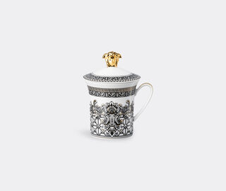 Rosenthal 'Marqueterie' mug with lid MULTICOLOUR ROSE23MUG626MUL